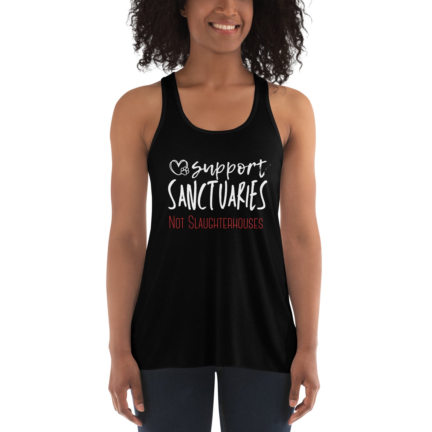 Women's Support Sanctuaries GTC Racerback Tank