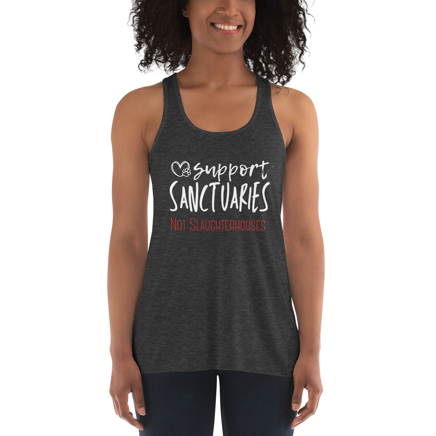 Women's Support Sanctuaries GTC Racerback Tank