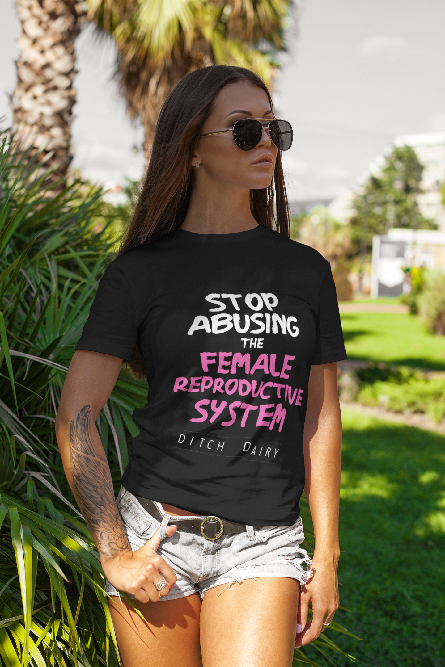 Ditch Dairy Feminism GTC Unisex Shirt